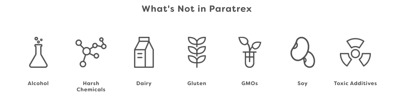 What's not in Paratrex?