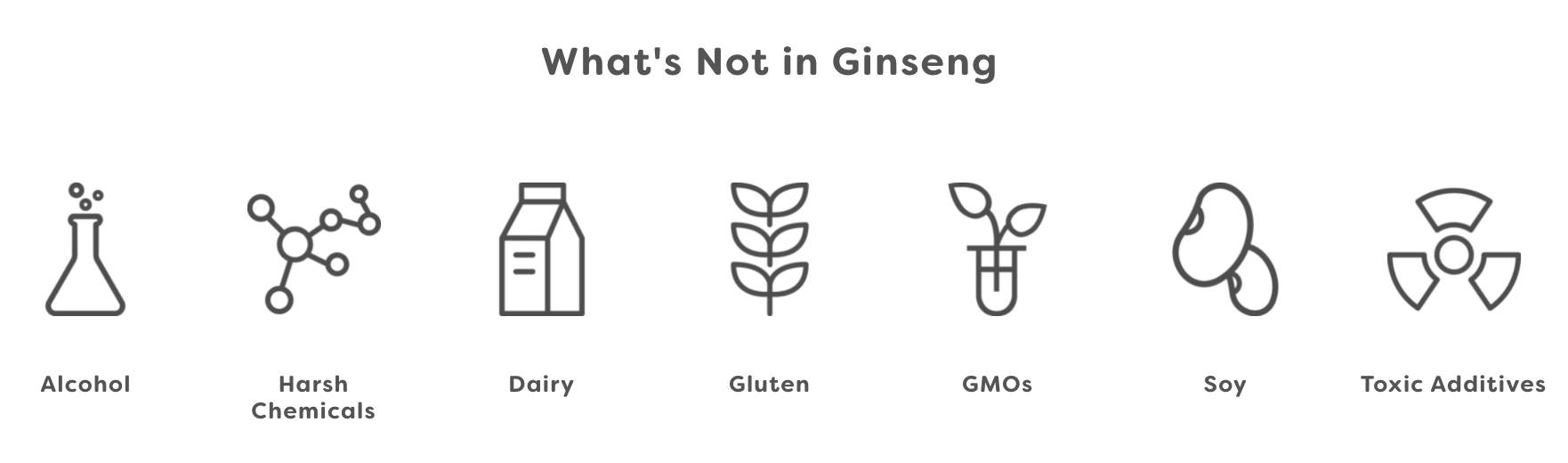 What is not in Ginseng