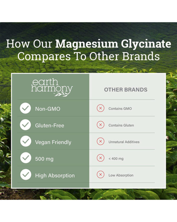 Earth Harmony Magnesium Glycinate 4